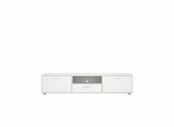 Tv-meubel Media 177cm - melamine - wit- Tv-Meubels|Tv-Meubels
