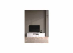 Tv-meubel Media 177cm - melamine - wit- Tv-Meubels|Tv-Meubels