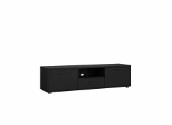Tv-Meubels|Tv-Meubels|Tv-meubel Media 148cm - melamine - zwart