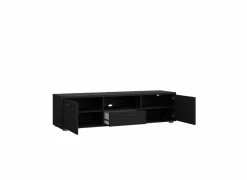 Tv-Meubels|Tv-Meubels|Tv-meubel Media 148cm - melamine - zwart
