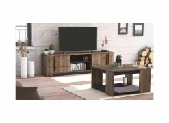 Tv-Meubels|Tv-Meubels|Tv-meubel Monaco 185cm - decor - saloon eik & zwart