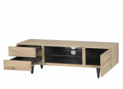 Tv-Meubels|Tv-Meubels|Tv-meubel Palacio 150cm - eik massief & decor - naturel
