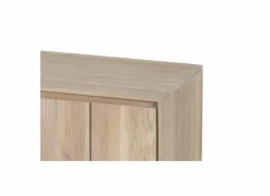 Tv-Meubels|Tv-Meubels|Tv-meubel Polar 145cm - eik massief & fineer & decor - naturel