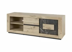 Tv-Meubels|Tv-Meubels|Tv-meubel Sacha 170cm - melamine - canyon oak & marble