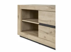 Tv-Meubels|Tv-Meubels|Tv-meubel Sacha 170cm - melamine - canyon oak & marble