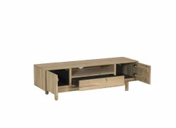 Tv-Meubels|Tv-Meubels|Tv-meubel Summer 150cm - eik massief & decor - naturel
