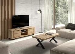 Tv-meubel Uri 174cm - decor - hudson oak- Tv-Meubels|Tv-Meubels