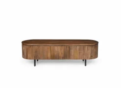 Tv-Meubels|Tv-Meubels|Tv-meubel Velian 150cm - mango massief - bruin