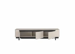 Tv-meubel Vodol 205cm - decor - zand & zwart- Tv-Meubels|Tv-Meubels