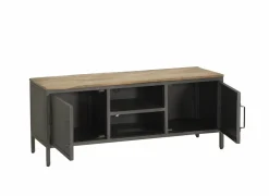 Tv-meubel Zarathustra hout metaal 138cm- Tv-Meubels|Tv-Meubels