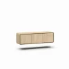 Tv-Meubels|Tv-Meubels|Tv-wandmeubel 163cm - melamine - brushed sand oak nature