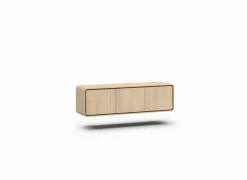 Tv-Meubels|Tv-Meubels|Tv-wandmeubel 163cm - melamine - brushed sand oak nature