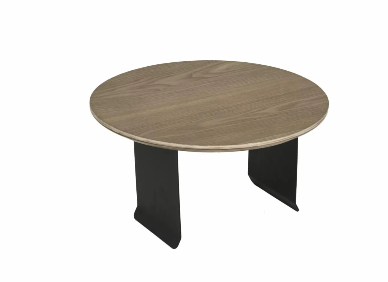 Bijzettafels|Universeel Armtafeltje 8-24cm - metaal - eiklook & zwart