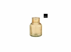 Mica Vazen & Bloempotten|Vazen & Bloempotten|Vaas Ambre H20cm - glas - lichtbruin