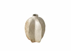 Vaas Arquette H13,2cm - stoneware - crème- Vazen & Bloempotten|Vazen & Bloempotten