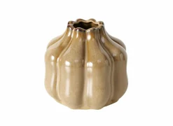 Vaas Aurelia H11,3cm - stoneware - bruin- Vazen & Bloempotten|Vazen & Bloempotten