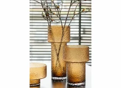 Vazen & Bloempotten|Vazen & Bloempotten|Vaas Betty H30cm - glas - bruin