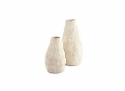 Salt & Pepper Vaas Cave 14,5x22cm - aardewerk - beige- Vazen & Bloempotten|Vazen & Bloempotten