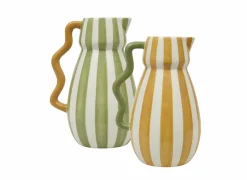 Vaas Cheri Anse H21,5cm - keramiek - multicolor- Vazen & Bloempotten|Vazen & Bloempotten