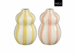 Edelman Vazen & Bloempotten|Vazen & Bloempotten|Vaas H18cm - keramiek - multicolor