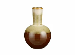 Vaas Holm Ø34x52cm - stoneware - bruin- Vazen & Bloempotten|Vazen & Bloempotten