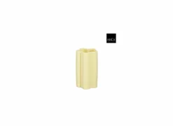 Mica Vaas Lindon H18cm geel- Vazen & Bloempotten|Vazen & Bloempotten