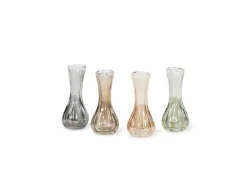 Vaas Ø5x13cm - glas - gold- Vazen & Bloempotten|Vazen & Bloempotten