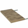 Verlengblad 100x50cm - decor - bruin- Keukentafels|Praktische Toebehoren