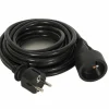 Verlengkabel 5m zwart- Verlengkabels