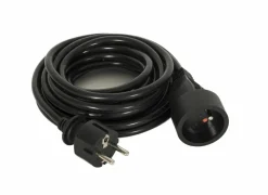 Verlengkabel 5m zwart- Verlengkabels