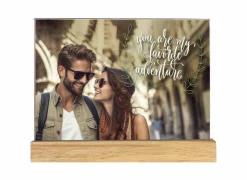 Fotokaders|Fotokaders|Vernazza staande fotohouder 10x15cm - hout & plastiek - naturel