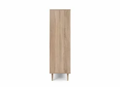 Vitrinekast Bali 103cm - melamine - sonoma eik- Vitrinekasten|Vitrinekasten