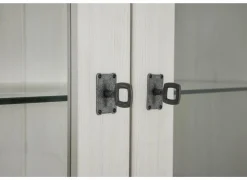 Vitrinekasten|Vitrinekasten|Vitrinekast 122cm - decor - lariks & bruine eik