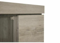 Vitrinekasten|Vitrinekasten|Vitrinekast Etna 125cm - decor - millenium eik & lichtgrijs