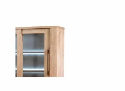 Vitrinekasten|Vitrinekasten|Vitrinekast Otto 146cm - decor - scarlet eik