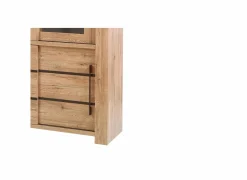 Vitrinekasten|Vitrinekasten|Vitrinekast Otto 146cm - decor - scarlet eik