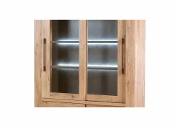 Vitrinekasten|Vitrinekasten|Vitrinekast Otto 146cm - decor - scarlet eik