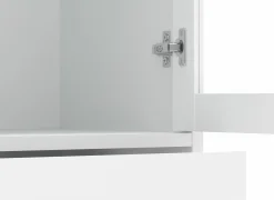 Vitrinekasten|Vitrinekasten|Vitrinekast Paris 96cm - decor - wit