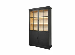 Vitrinekasten|Vitrinekasten|Vitrinekast Raphael 122cm - melamine - NOX