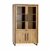 Vitrinekasten|Vitrinekasten|Vitrinekast Rimini 118cm - lamulux - mango