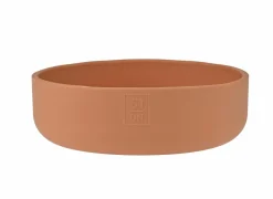 Voerbakken|Voerbak Sili 1400ml - silicoon - terracotta