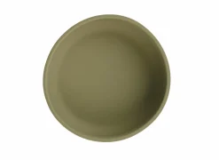 Voerbak Sili 1400ml - silicoon - kaki- Voerbakken