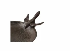 Vogelbad Marilly H89cm - gietijzer - bruin- Tuindecoratie