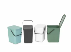 Brabantia Vuilnisbakken|Vuilnisbakken|Vuilbak Sort & Go 25L grijs