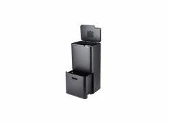 Vuilnisbakken|Vuilnisbakken|Vuilnisbak met opbergvak Giant 3L+33L+27L zwart