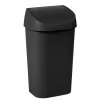 Vuilnisbakken|Vuilnisbakken|Vuilnisbak Mistral Swing 50L zwart