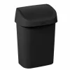 Vuilnisbakken|Vuilnisbakken|Vuilnisbak Mistral Swing 10L zwart