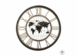 Wandklok World Ø67cm- Klokken & Wekkers