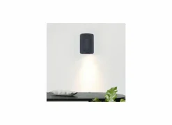 Brilliant Wandlamp|Wandlamp Marty  zand zwart 5W GU10