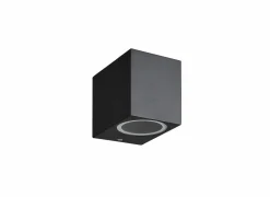 Tuinwandlampen|Tuinwandlampen|Wandlamp zwart 35W GU10